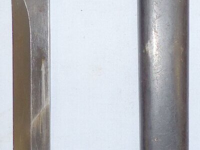1960s South African No.9 Bayonet by Armscar Subsidiaries For No.4 SMLE Rifles And Scabbard. BAYO 420. Bayonet