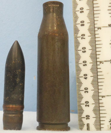  DEACTIVATED INERT WW2 1942 Dated German 15 mm MK151/15 (15x96) APT (Armour Pierc DEACTIVATED INERT WW2 1942 Dated German 15 mm MK151/15 (15x96) APT (Armour Pierc Antique & Militaria