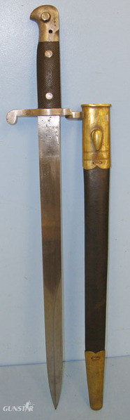 WD. Pattern 1887 MK III Sword Bayonet Regiment Marked ‘F.A.’ To The Field Artill Bayonet in 