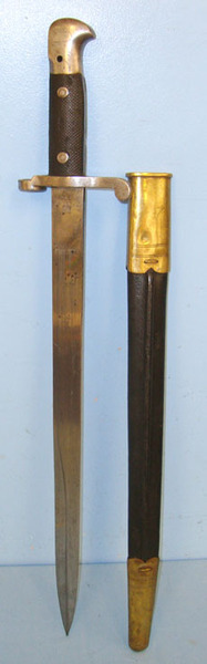 WD. Pattern 1887 MK III Sword Bayonet Regiment Marked ‘F.A.’ To The Field Artill Bayonet