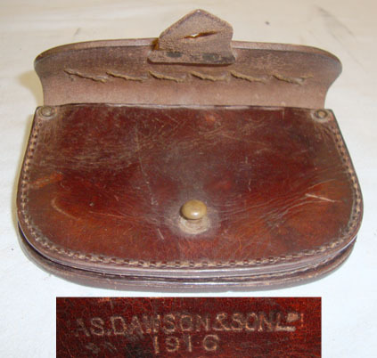  A.S. Dawson & Son Ltd. Royal Navy & Royal Navy Air Service Leather .455 Auto Webley Automatic Pistol Am Other Accessory