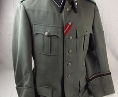 WW2 Decorated German Army Officer’s Tunic SD Transfer Clothing