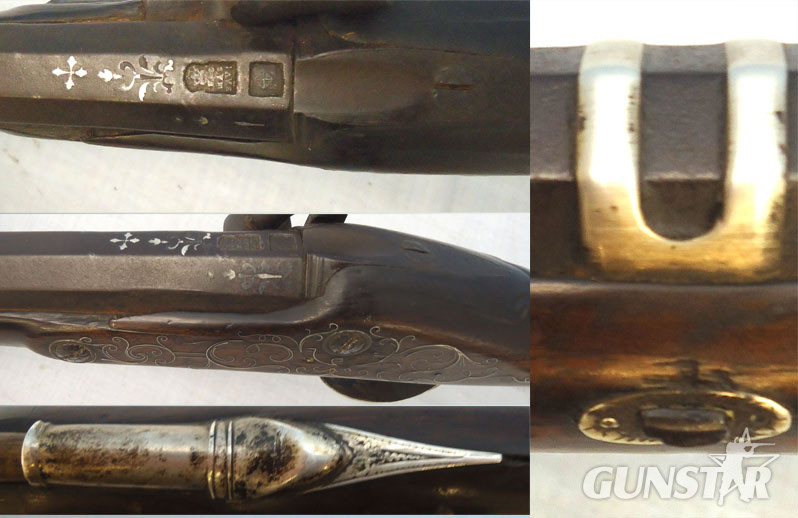  Robert Wogdon Early, Quality, c.1800\\\'s English Robert Wogdon of London 20 Bore Single Barrel Muzzle Loading Percussion (Converted From Flintlock) Sporting Shotgun. Sn - 19662 Muzzleloader 20 Bore/gauge