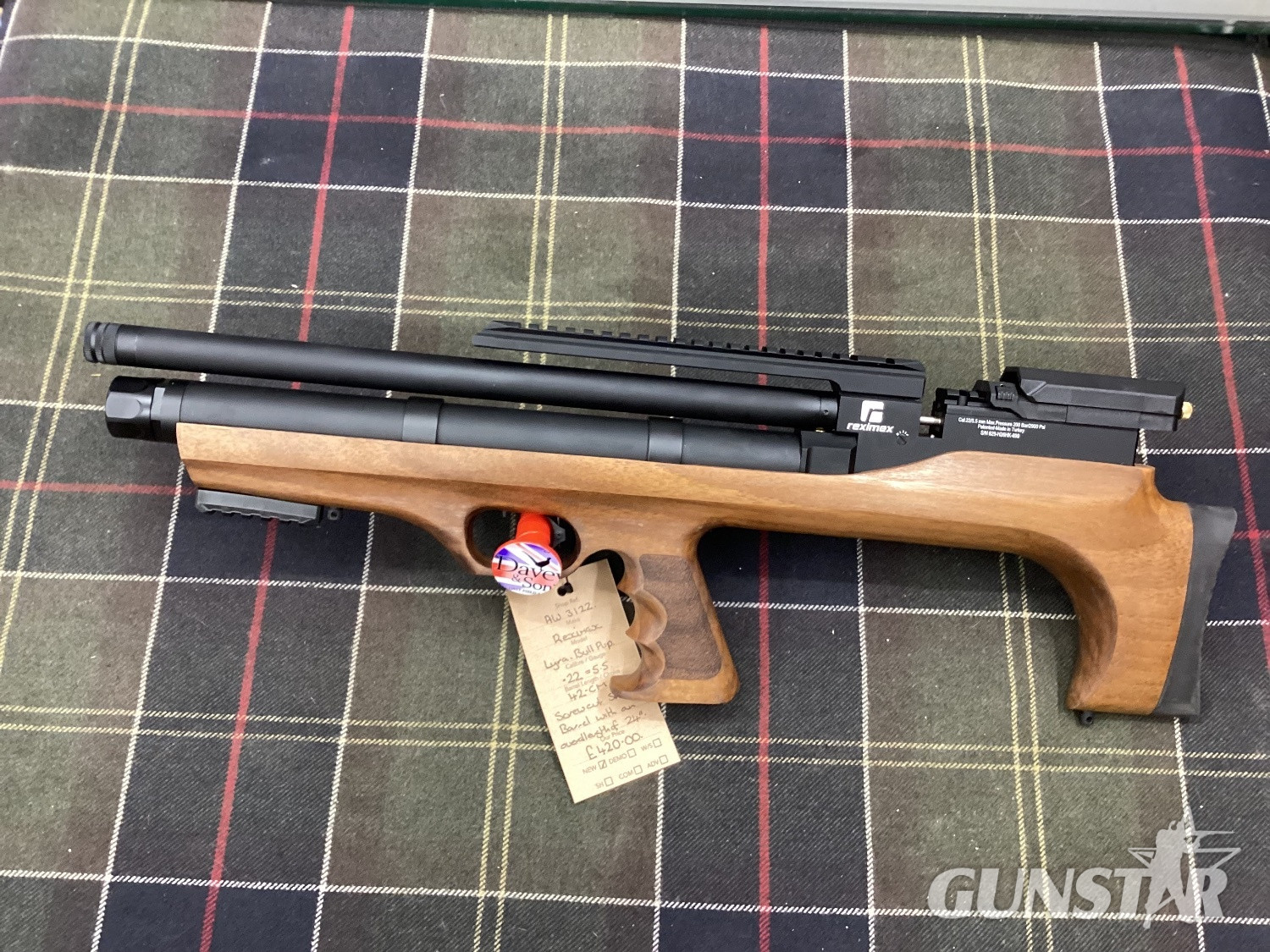 Reximex LYRA BULL PUP .22 in 