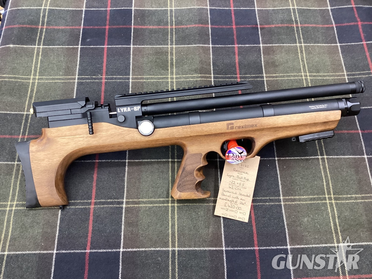 Reximex LYRA BULL PUP .22