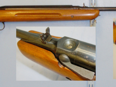 BSA 1959 – 1965 B.S.A. Airsporter MK II .22 Calibre, Under Lever Air Rifle with \'GD\' Prefix Serial Number. 20410 .22
