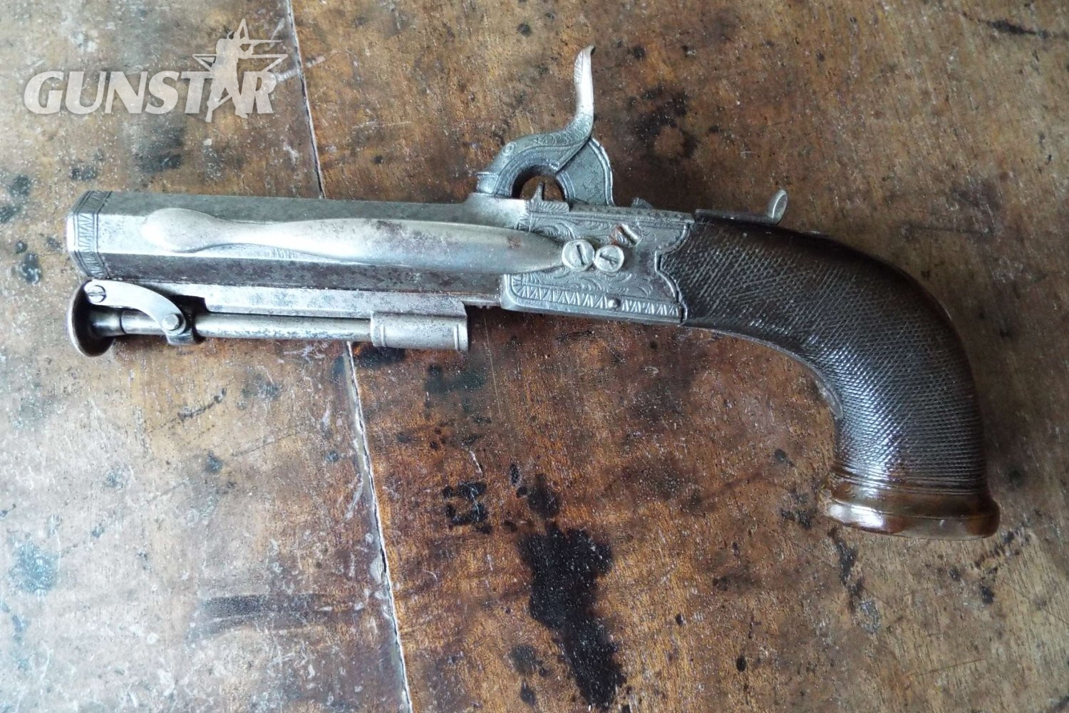 British 1850 40 bore Muzzleloader in 