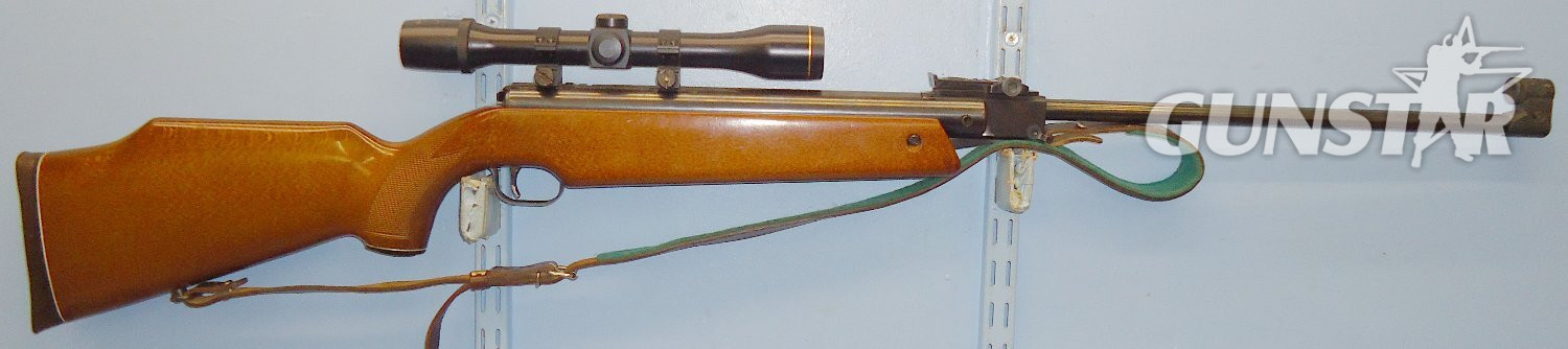  Feinwerkbau C1980 Feinwerkbau sport 127 MkII .22 Air Rifle with a 4X32 ‘Tokyo Scope’ and Leather Sling. 22265.  .22