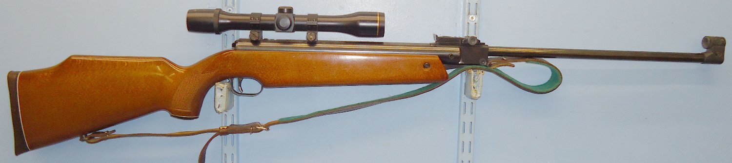 Feinwerkbau C1980 Feinwerkbau sport 127 MkII .22 Air Rifle with a 4X32 ‘Tokyo Scope’ and Leather Sling. 22265.  .22