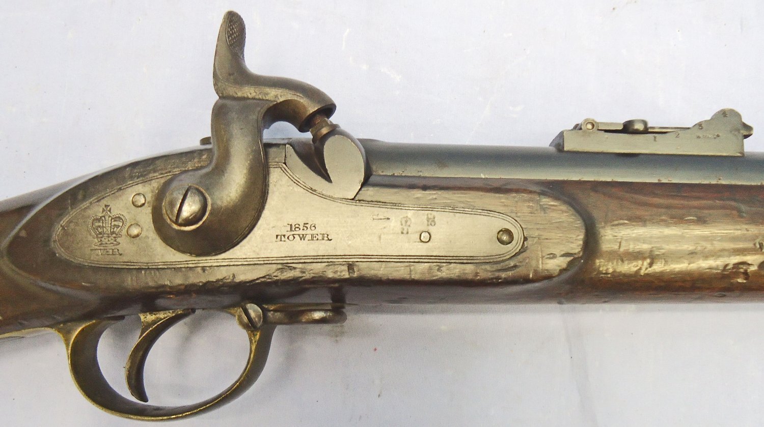 MINT BORE** Crimean War Era** 1856 Dated, Tower Enfield, 2nd Pattern 1853, 3 Band .577 Percussion Calibre Rifle. Sn - 23230:4 MINT BORE** Crimean War Era** 1856 Dated, Tower Enfield, 2nd Pattern 1853, 3 Band .577 Percussion Calibre Rifle. Sn - 23230:4 Muzzleloader Various Rifle 
