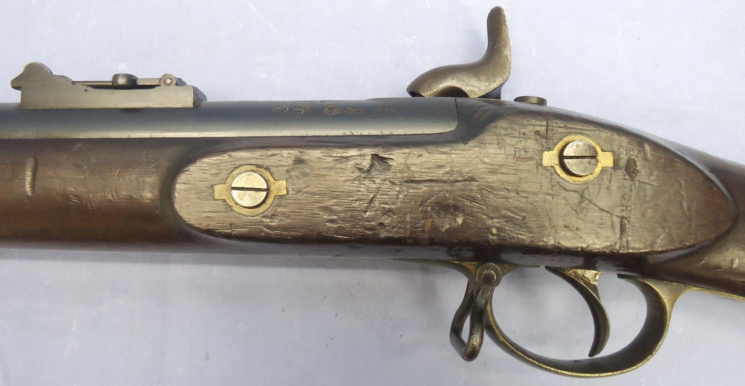 {CATEGORY} - MINT BORE** Crimean War Era** 1856 Dated, Tower Enfield, 2nd Pattern 1853, 3 Band .577 Percussion Calibre Rifle. Sn - 23230:4 MINT BORE** Crimean War Era** 1856 Dated, Tower Enfield, 2nd Pattern 1853, 3 Band .577 Percussion Calibre Rifle. Sn - 23230:4 Muzzleloader Various Rifle in 