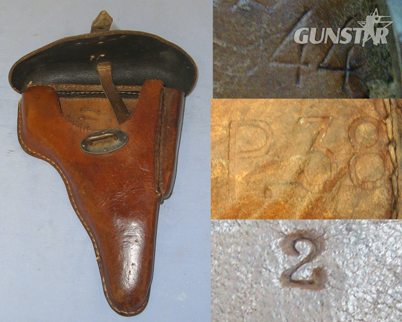 WW2 1944 Dated Nazi German Luftwaffe Pilot Officer’s P38 Walther 9mm Semi Automatic Pistol Hard Case Brown Leather Holster. Sn 23182  Care & Storage