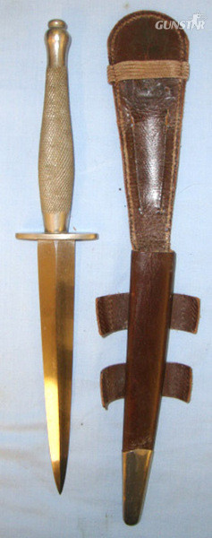 2nd Pattern Nickel Plated Officer’s Knive in 