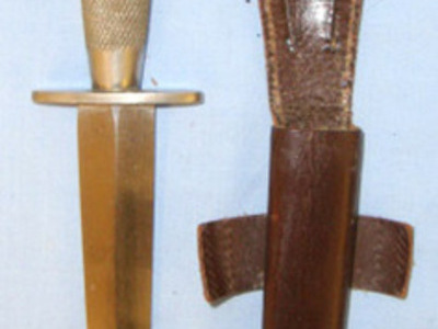 2nd Pattern Nickel Plated Officer’s Knive