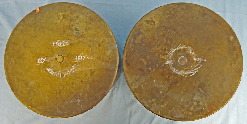 INERT DEACTIVATED. WW1, German 21cm Mors (210x230R) Cartridge Case. - O 1669 INERT DEACTIVATED. WW1, German 21cm Mors (210x230R) Cartridge Case. - O 1669  Other Ammunition