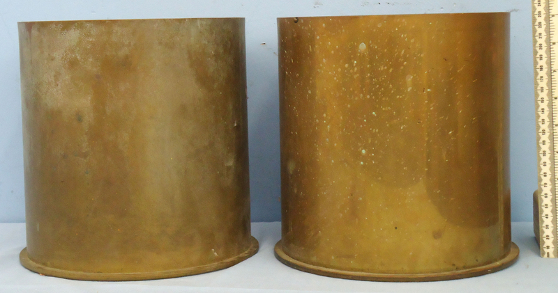  INERT DEACTIVATED. WW1, German 21cm Mors (210x230R) Cartridge Case. - O 1669 INERT DEACTIVATED. WW1, German 21cm Mors (210x230R) Cartridge Case. - O 1669  Other Ammunition