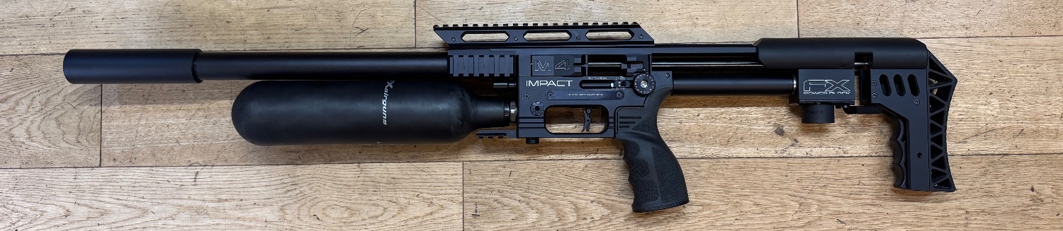 FX Airguns M4 Impact Standard Black .177 Used .177 - {CATEGORY}