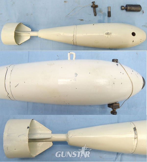 INERT DEACTIVATED. British, WW2 Era, 25lb Mark 1 Practice Bomb. Sn - 22846:83 INERT DEACTIVATED. British, WW2 Era, 25lb Mark 1 Practice Bomb. Sn - 22846:83  Other Ammunition