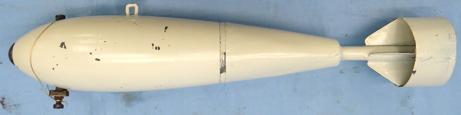 INERT DEACTIVATED. British, WW2 Era, 25lb Mark 1 Practice Bomb. Sn - 22846:83 INERT DEACTIVATED. British, WW2 Era, 25lb Mark 1 Practice Bomb. Sn - 22846:83  Other Ammunition - {CATEGORY} in 