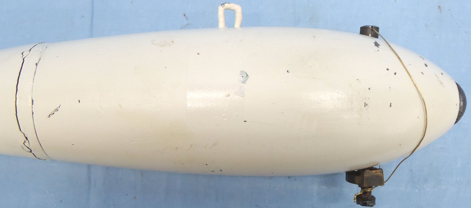 INERT DEACTIVATED. British, WW2 Era, 25lb Mark 1 Practice Bomb. Sn - 22846:83 INERT DEACTIVATED. British, WW2 Era, 25lb Mark 1 Practice Bomb. Sn - 22846:83  Other Ammunition 
