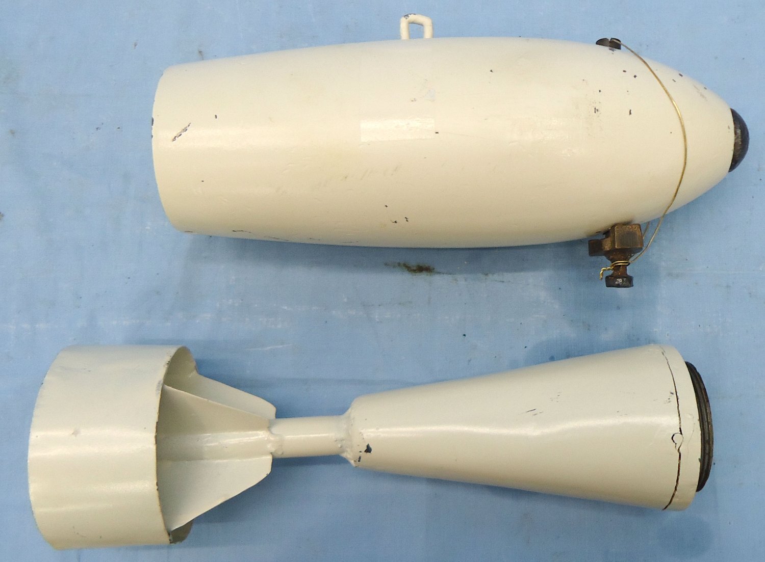 {CATEGORY} - INERT DEACTIVATED. British, WW2 Era, 25lb Mark 1 Practice Bomb. Sn - 22846:83 INERT DEACTIVATED. British, WW2 Era, 25lb Mark 1 Practice Bomb. Sn - 22846:83  Other Ammunition