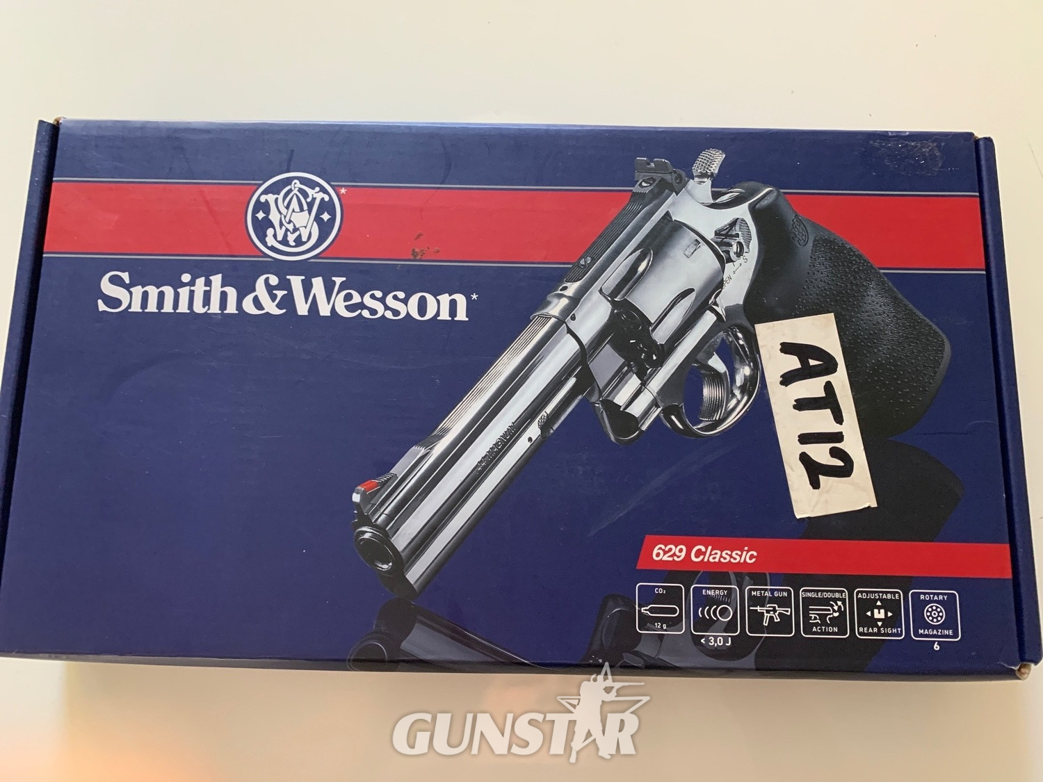  Smith & Wesson 629 Classic 6.5” CO2/Steel BBs 4.5mm