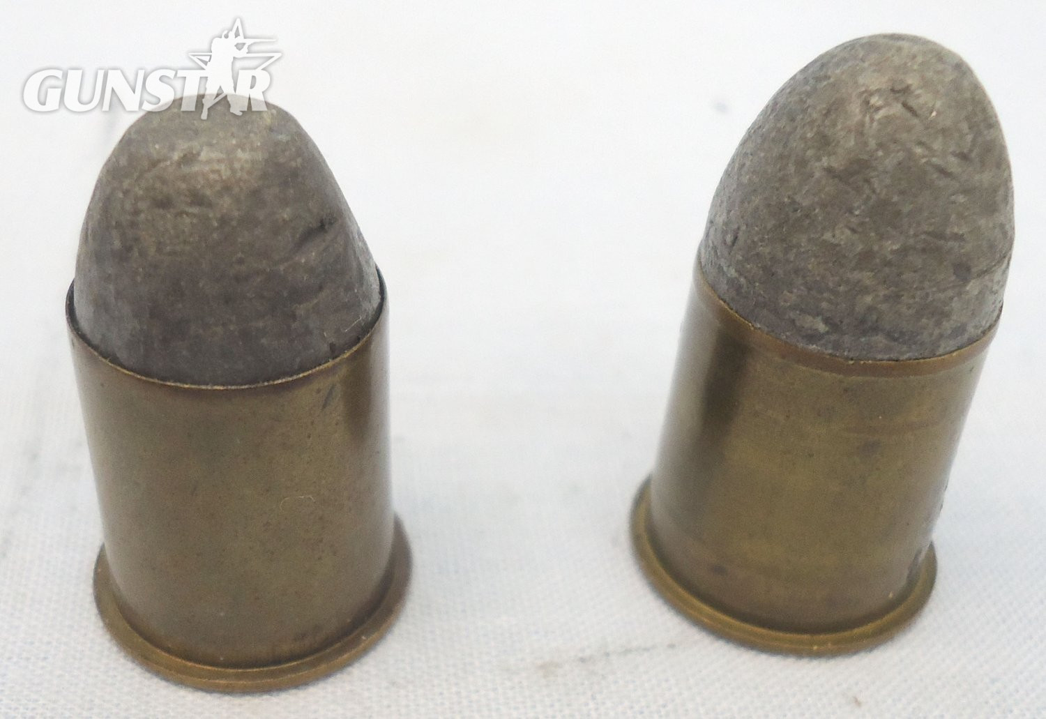  INERT DEACTIVATED. Rare, .577 Revolver (14.75x20.9) Howdah Pistol Ball Cartridge. (2 Different Bullet Weights Available). Sn - 22787:4 INERT DEACTIVATED. Rare, .577 Revolver (14.75x20.9) Howdah Pistol Ball Cartridge. (2 Different Bullet Weights Available). Sn - 22787:4  Other Ammunition