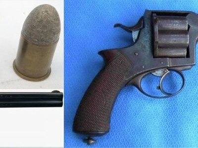 INERT DEACTIVATED. Rare, .577 Revolver (14.75x20.9) Howdah Pistol Ball Cartridge. (2 Different Bullet Weights Available). Sn - 22787:4 INERT DEACTIVATED. Rare, .577 Revolver (14.75x20.9) Howdah Pistol Ball Cartridge. (2 Different Bullet Weights Available). Sn - 22787:4  Other Ammunition