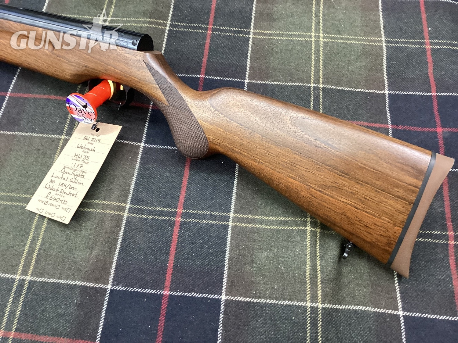  Weihrauch WEIHRAUCH .177 HW-35-LTD-ED 159/600 .177