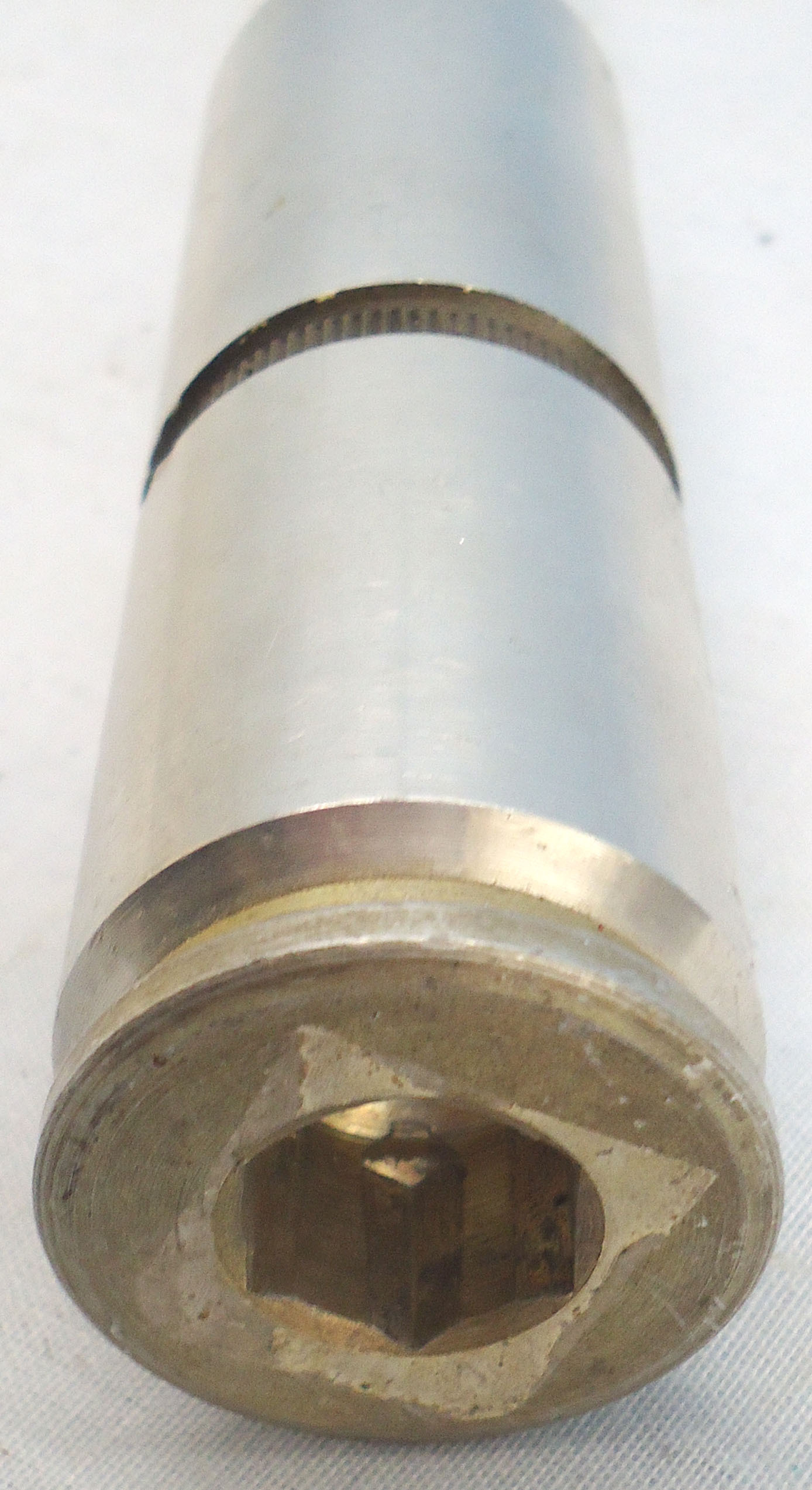INERT. Unfired, Oerlikon 20mm KAA/5TG (20x128) Alloy Drill Cannon Round. - O 2020 INERT. Unfired, Oerlikon 20mm KAA/5TG (20x128) Alloy Drill Cannon Round. - O 2020  Other Ammunition