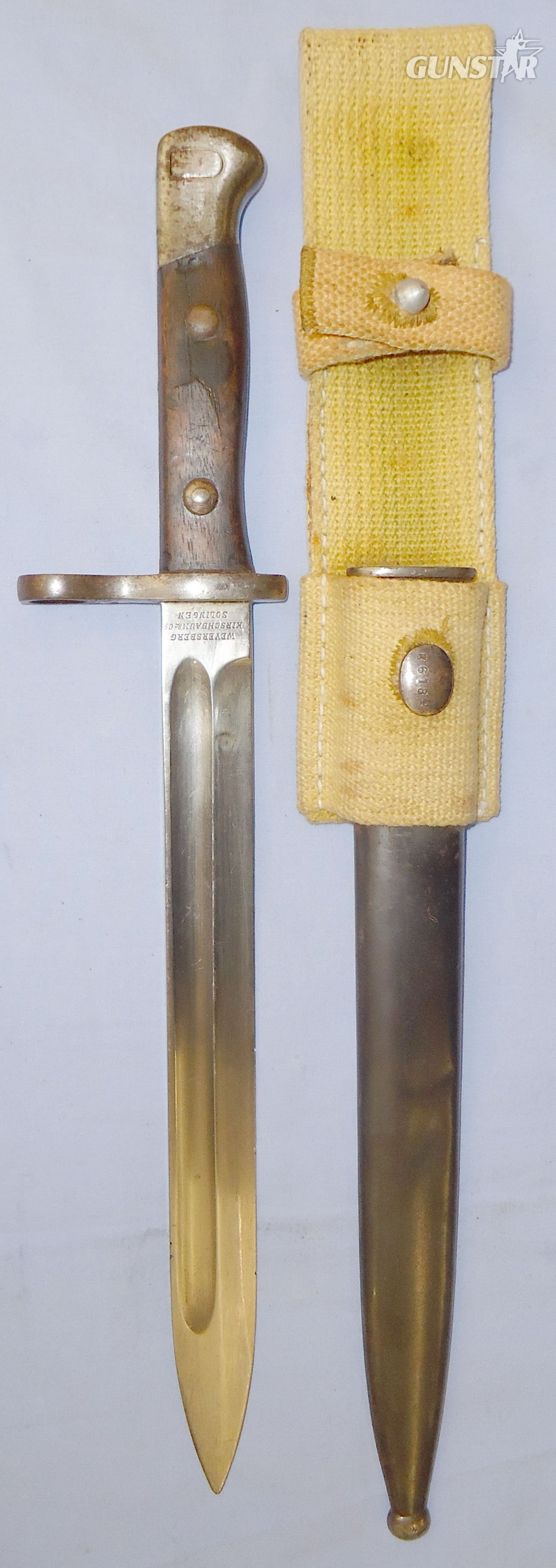 Mauser Bayonet in 