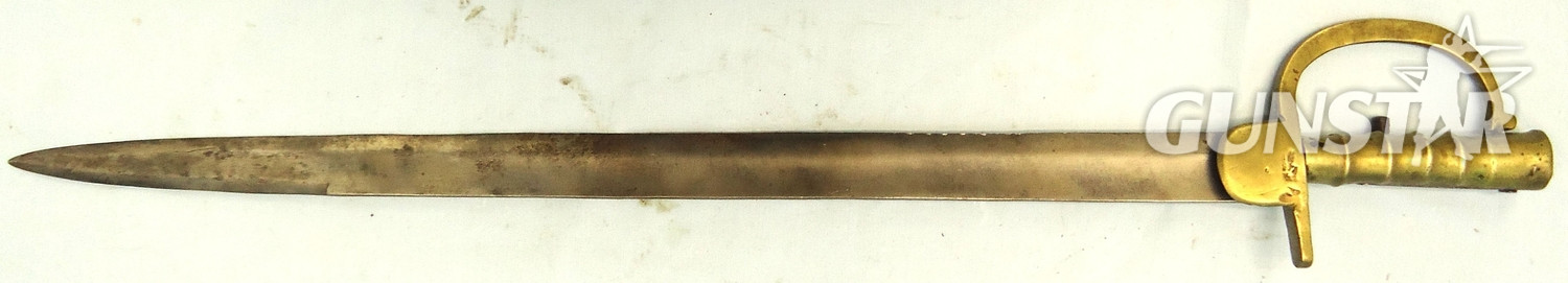 Rare, Brunswick Sword Bayonet for the Gurkha Brunswick Musket. BAYO 371  Bayonet in 