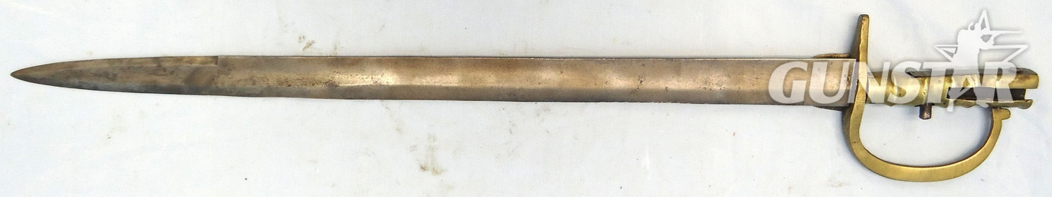 Rare, Brunswick Sword Bayonet for the Gurkha Brunswick Musket. BAYO 371  Bayonet