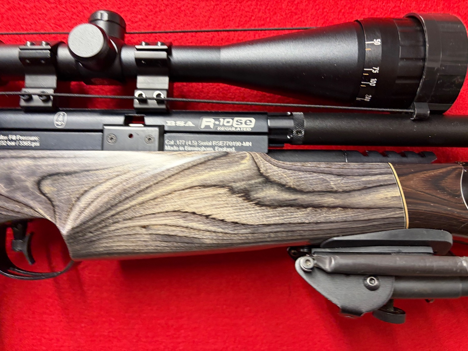 BSA R10SE Black Pepper  .177