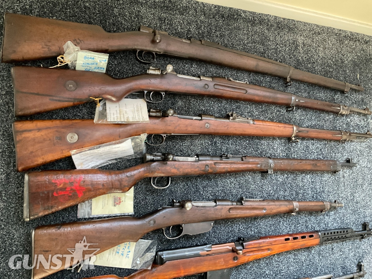 Deactivated  Deactivated Bolt Action Obsolete Rifle in 