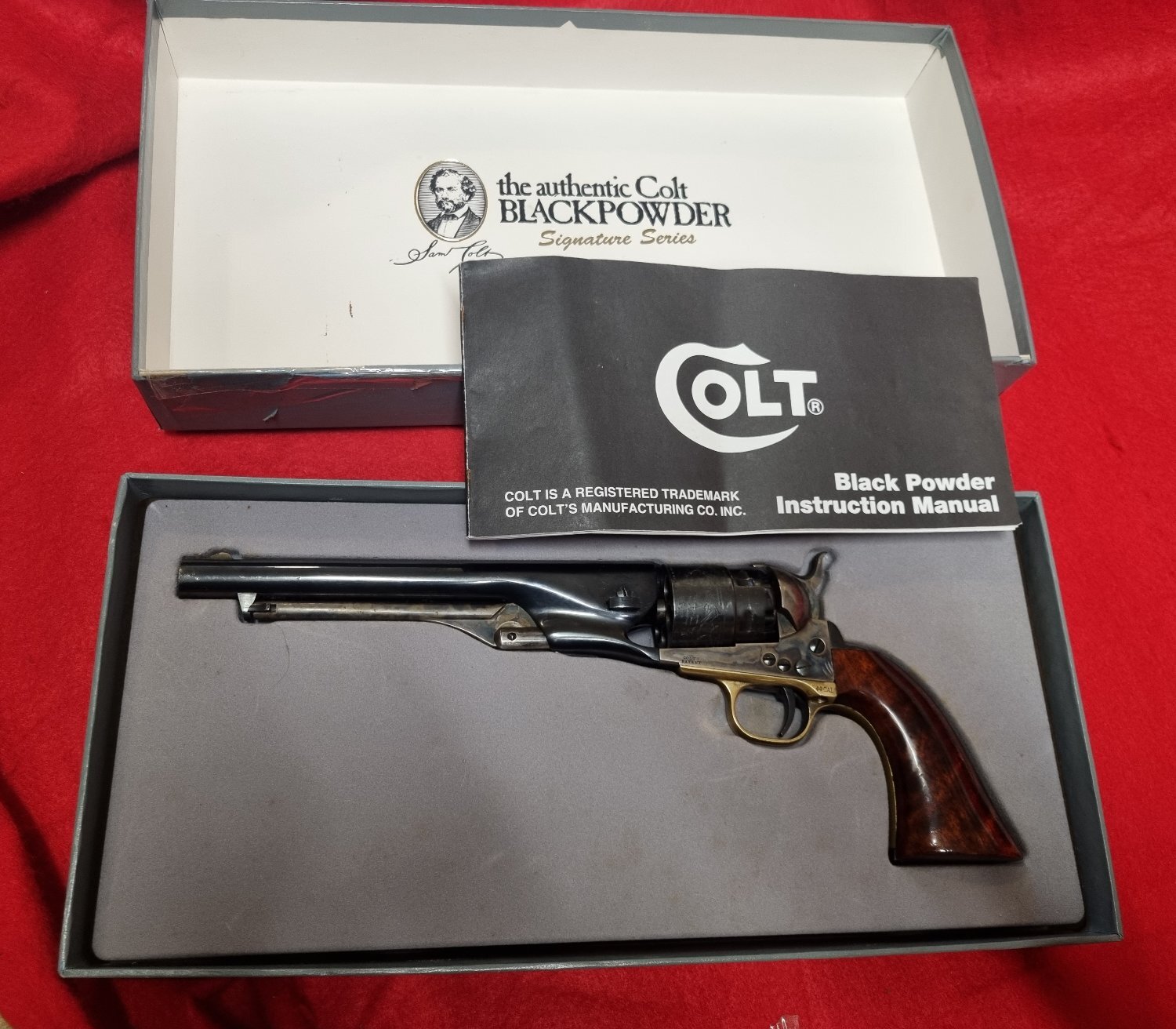  Colt 1860 SIGNITURE SERIES .44 Muzzleloader