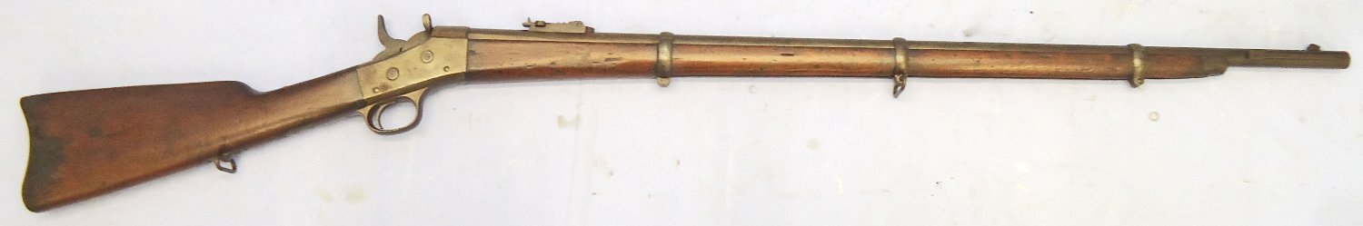 Remington Rolling Block (M1867/68) Single Shot 11 mm Rifle - {CATEGORY} in 