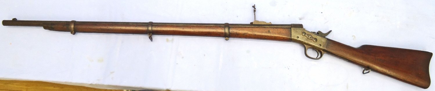Remington Rolling Block (M1867/68) Single Shot 11 mm Rifle - {CATEGORY}