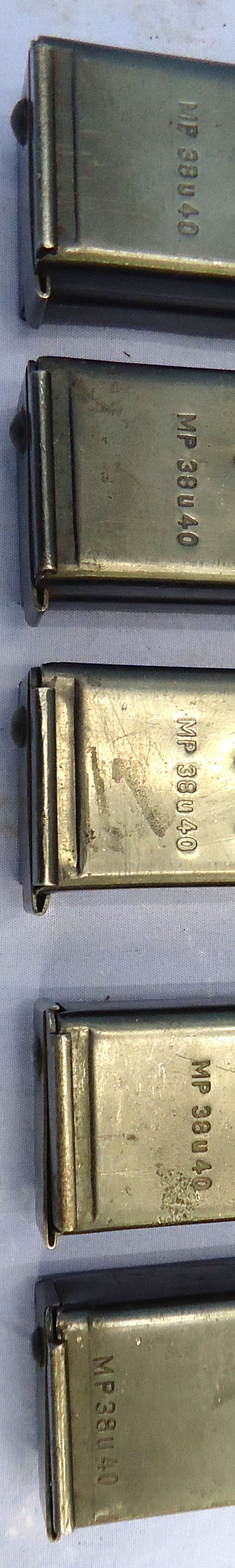 {CATEGORY} - WW2, Nazi Germany, 1941/2 Dated, Schmeiser MP40, 32 Round Machine Gun 9mm Magazine. Sn 23795 Various Submachine Gun in 