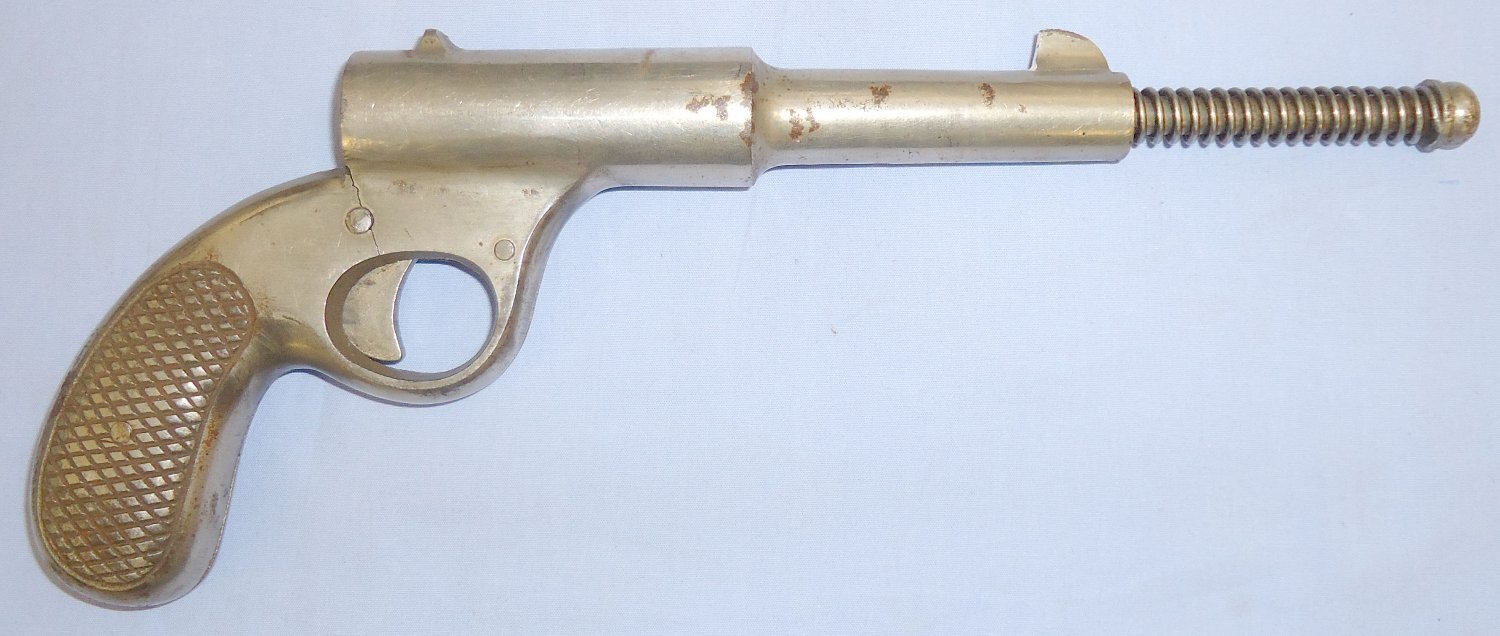  F. R. Langenham C1927 Variant IV Langenhan nickel-plated “Dolla” AI 739.  .177
