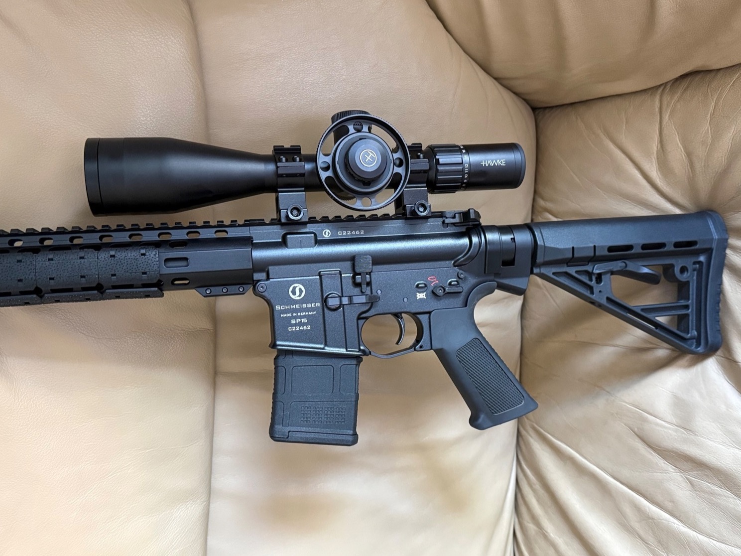 Schmeisser Sp15 Straight Pull .222 Remington Rifle 