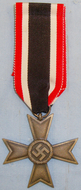 1939 Nazi 2nd Class War Merit Cross and Ribbon. BA 398. 1939 Nazi 2nd Class War Merit Cross and Ribbon. BA 398. Other Accessory