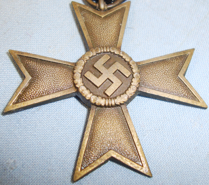 1939 Nazi 2nd Class War Merit Cross and Ribbon. BA 398. 1939 Nazi 2nd Class War Merit Cross and Ribbon. BA 398. Other Accessory