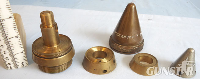  1941British No 206 Mk ll Time Fuse And Waterproof Cap For British Naval Anti-air 1941British No 206 Mk ll Time Fuse And Waterproof Cap For British Naval Anti-air Antique & Militaria