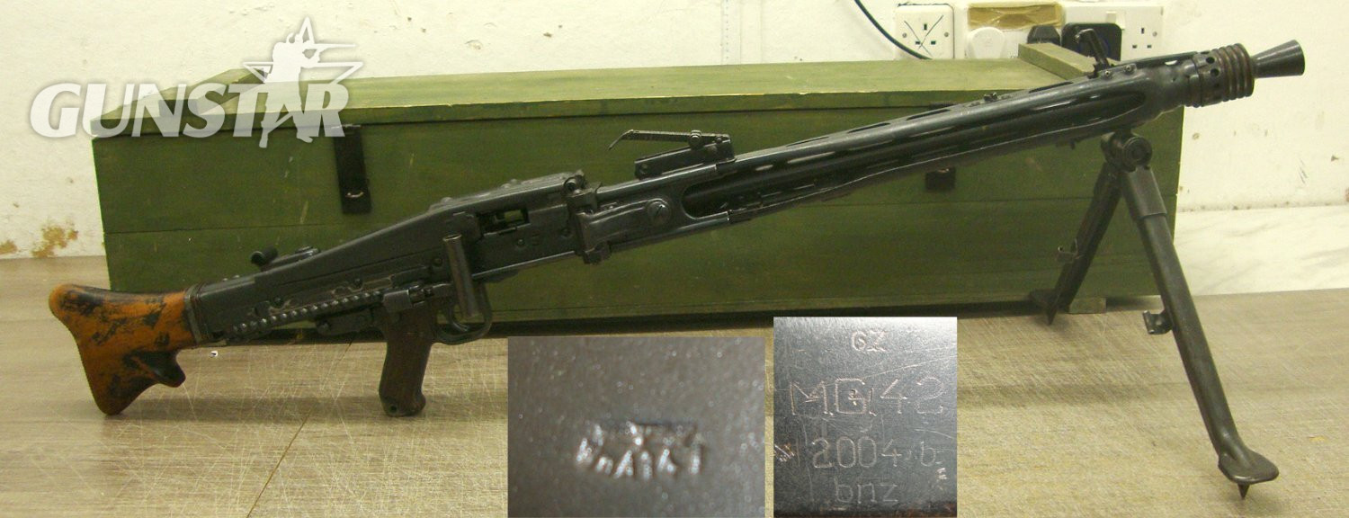 Steyr Daimler Puch MG 42 None  Machine Gun in 