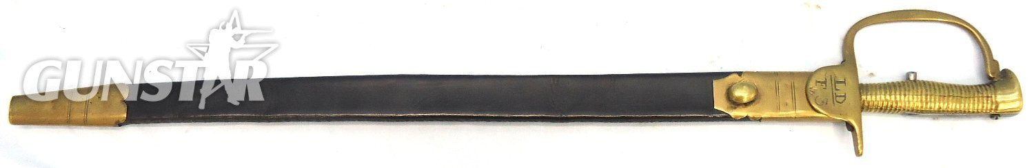 Very Rare, British 2nd Pattern Baker Rifle Sword Bayonet by Hill & Scabbard Regimentally Marked to the Battalion of London. Sn 23237  Bayonet - {CATEGORY}