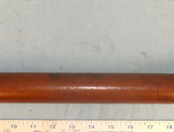 Heath & Co Ltd, New Eltham, London ‘Makers To The Royal Navy’ Single Draw Naval Telescope With Extending Sun Shade & Sliding Eye Piece Shutter Sight & Optic