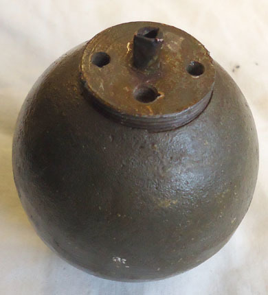 INERT DEACTIVATED. Rare British No 15 Mk1 (Cricket Ball or Ball) Hand/Catapult/S INERT DEACTIVATED. Rare British No 15 Mk1 (Cricket Ball or Ball) Hand/Catapult/S Antique & Militaria