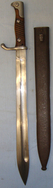 German WWI M1898/05 ‘Butcher Bayonet’ and Scabbard. BAYO 767 Bayonet