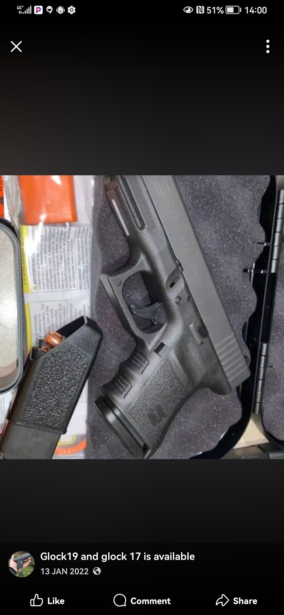 Glock Glock 19 gen 3 9mm Semi Auto